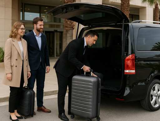 Transfers Group proporciona automóviles elegantes, limpios y técnicamente correctos